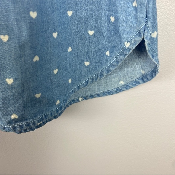 Rope Women's Blue Button Down Shirt Size M Cotton - Picture 5 of 8